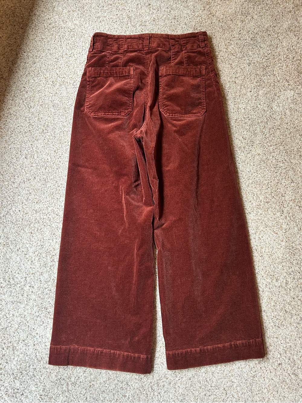Maeve by Anthropologie Corduroy Cropped Wide-Leg The Colette - Picture 6 of 12